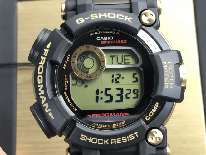 35周年 GOLD TORNADO FROGMAN GWF-D1035B | G-SHOCK買い取り専門店 G 