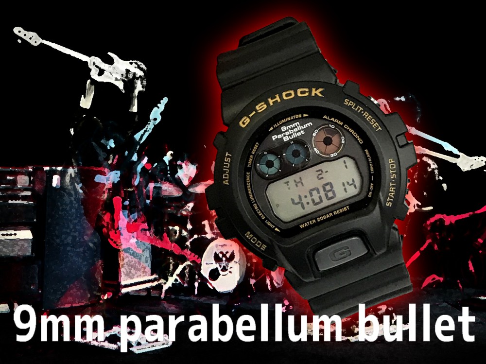 G-SHOCK 9mm Parabellum Bullet コラボ　　限定