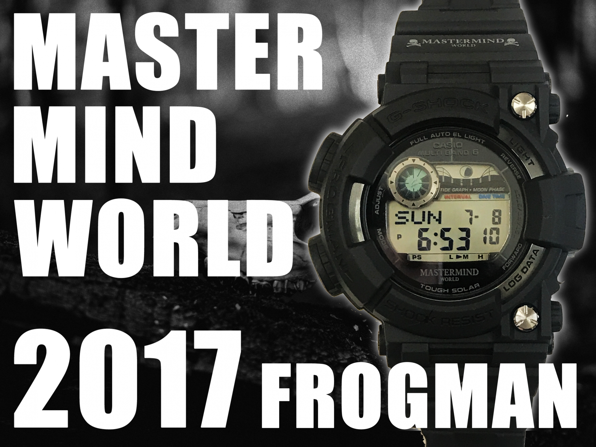 MASTERMIND WORLD × G-SHOCK FROGMAN GWF-1000 | G-SHOCK買い取り専門 