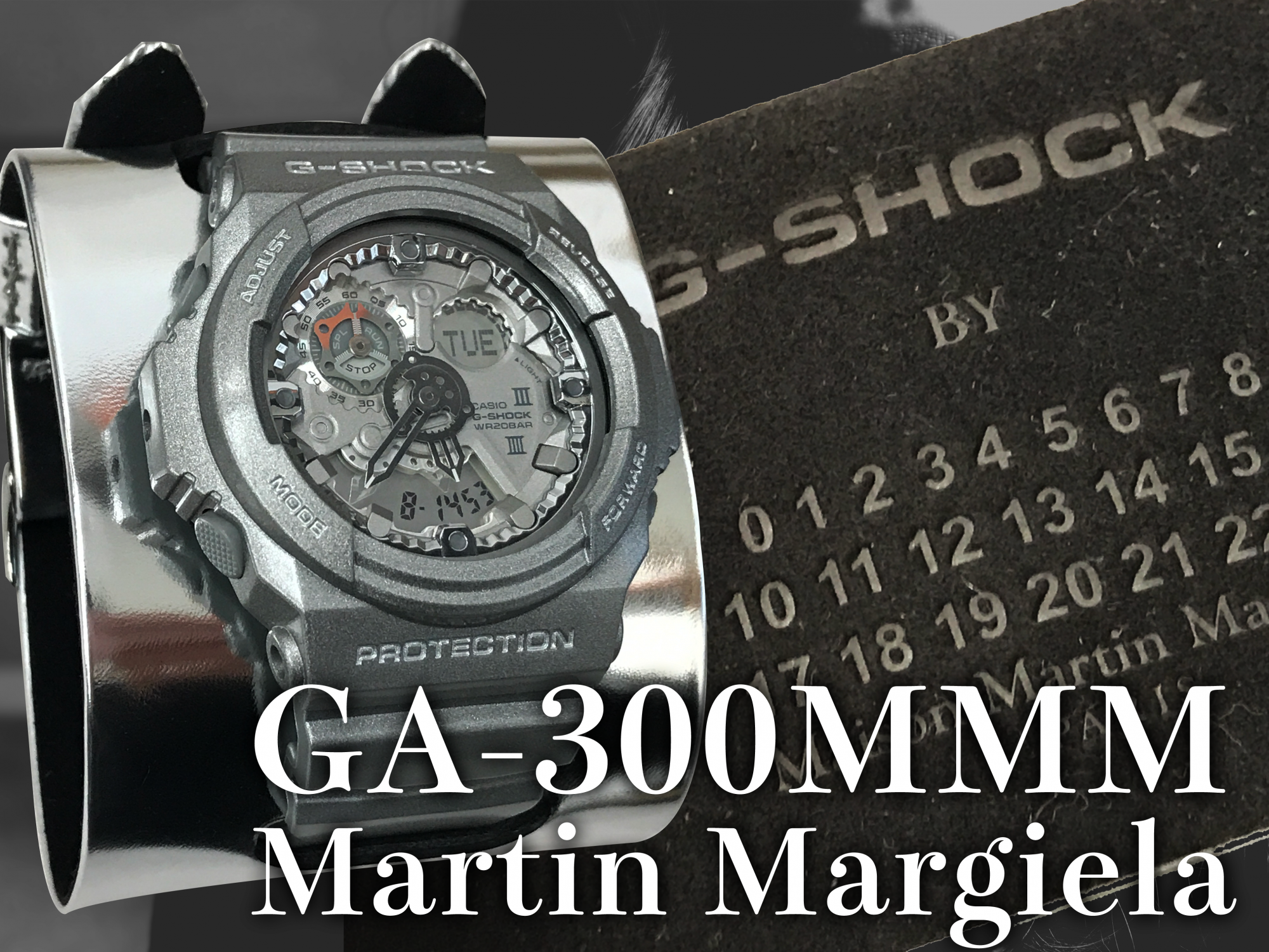 GA-300MMM マルタンマルジェラ Martin Margiela 3000個限定 | G-SHOCK ...