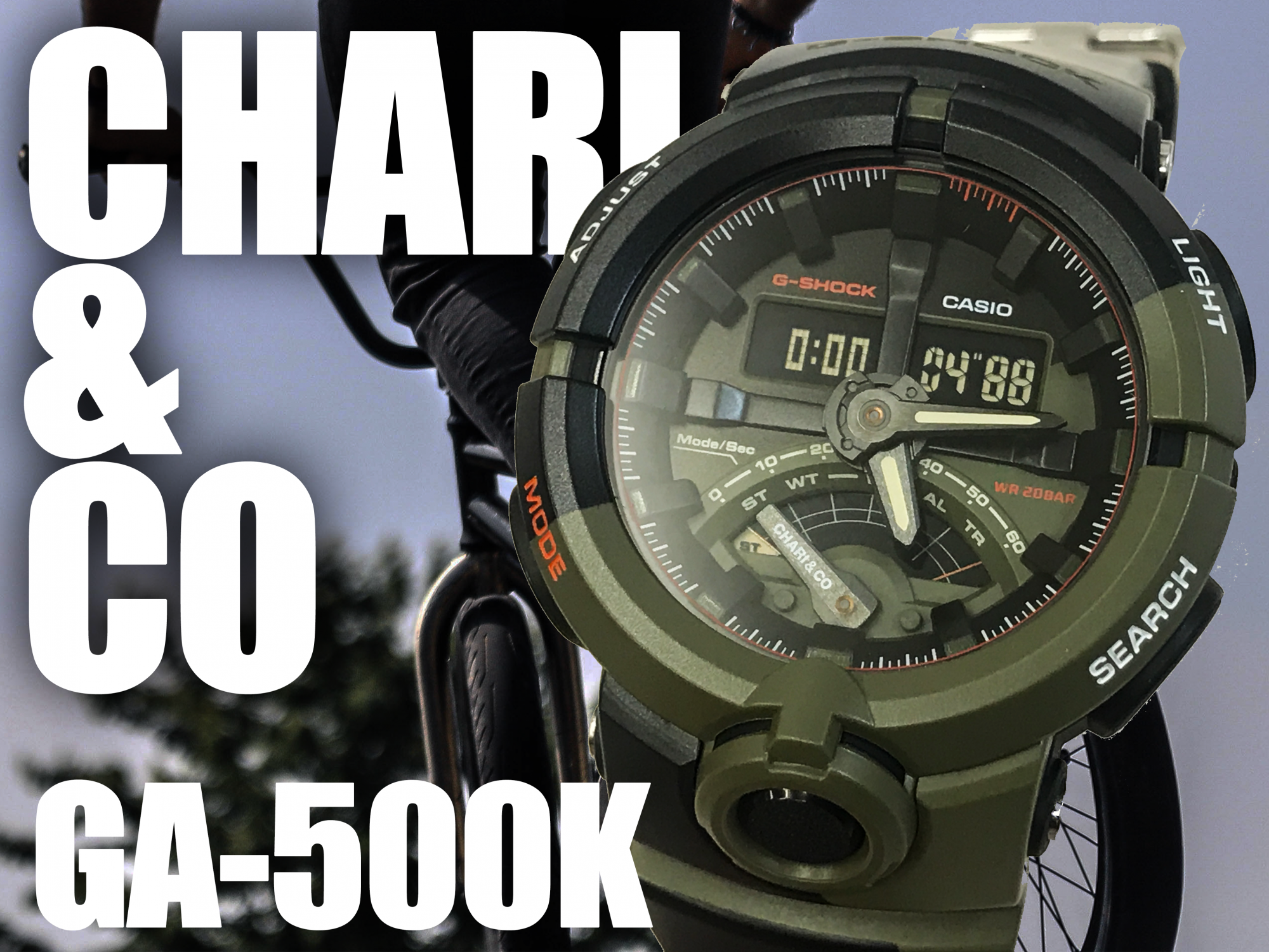 CHARI&CO チャリアンドコー GA-500K | G-SHOCK買い取り専門店 G-BRIDGES