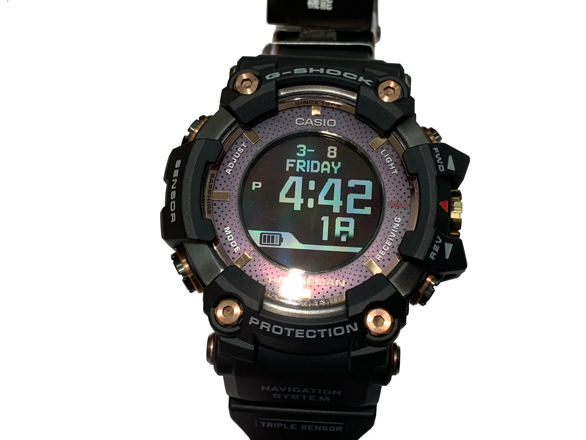 カシオ G-SHOCK レンジマン マグマオーシャン 35周年限定モデル GPR-B1000TF-1JR ソーラー 樹脂 ステンレススティール メンズ CASIO  【時計】