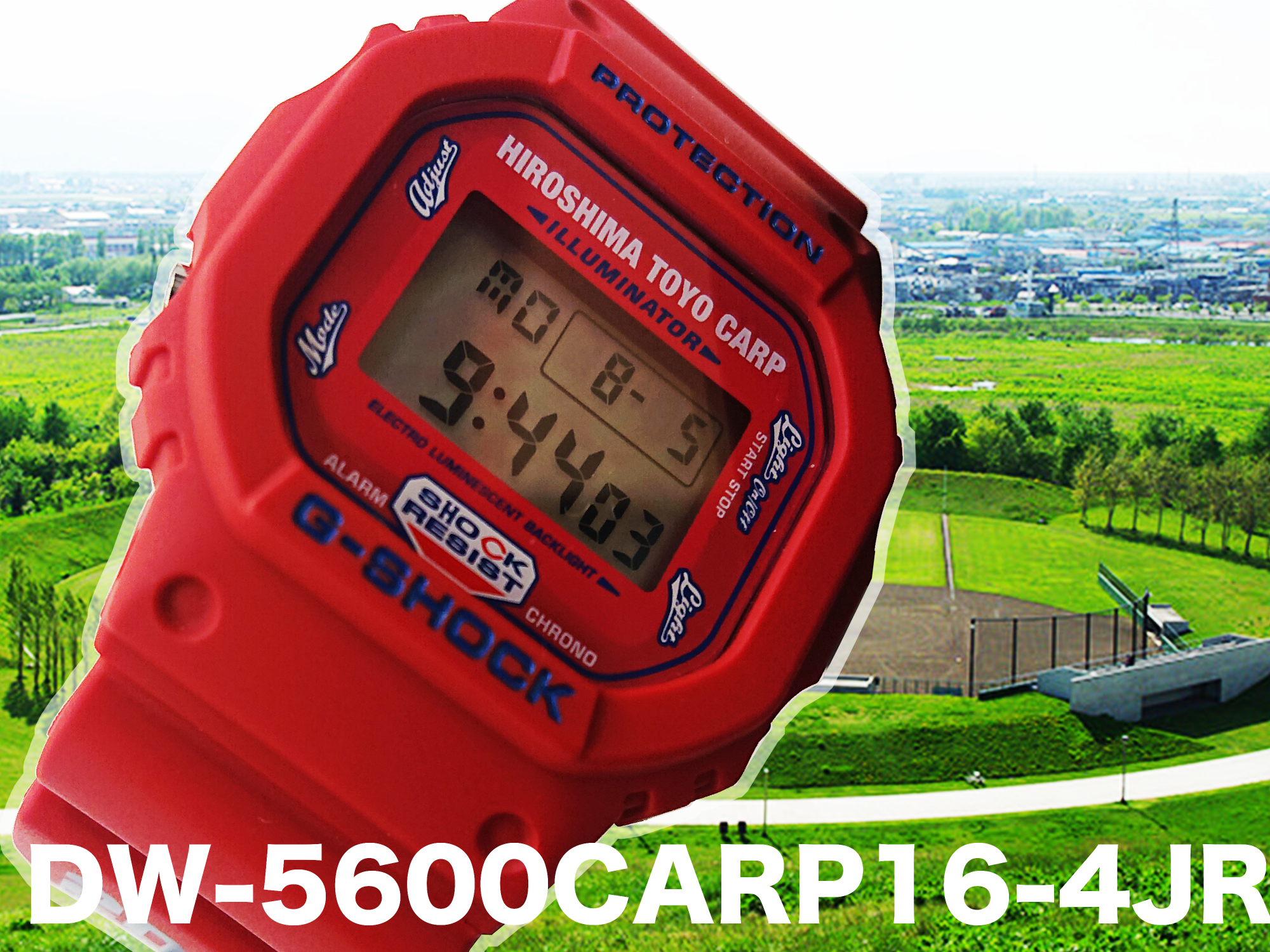 G-SHOCK買取実績】DW-5600CARP16-4JR 広島東洋カープ 2016年 買取まし