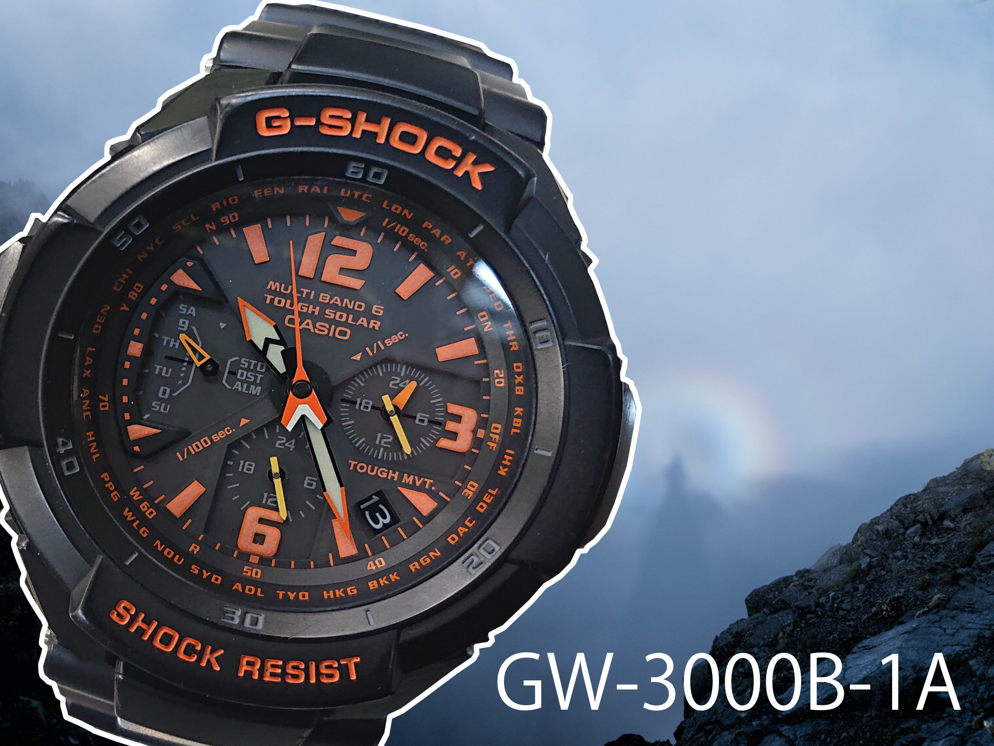 G Shock買取実績 Gw 3000b 1a Sky Cockpit 買取価格4 000円 G Shock買い取り専門店 G Bridges