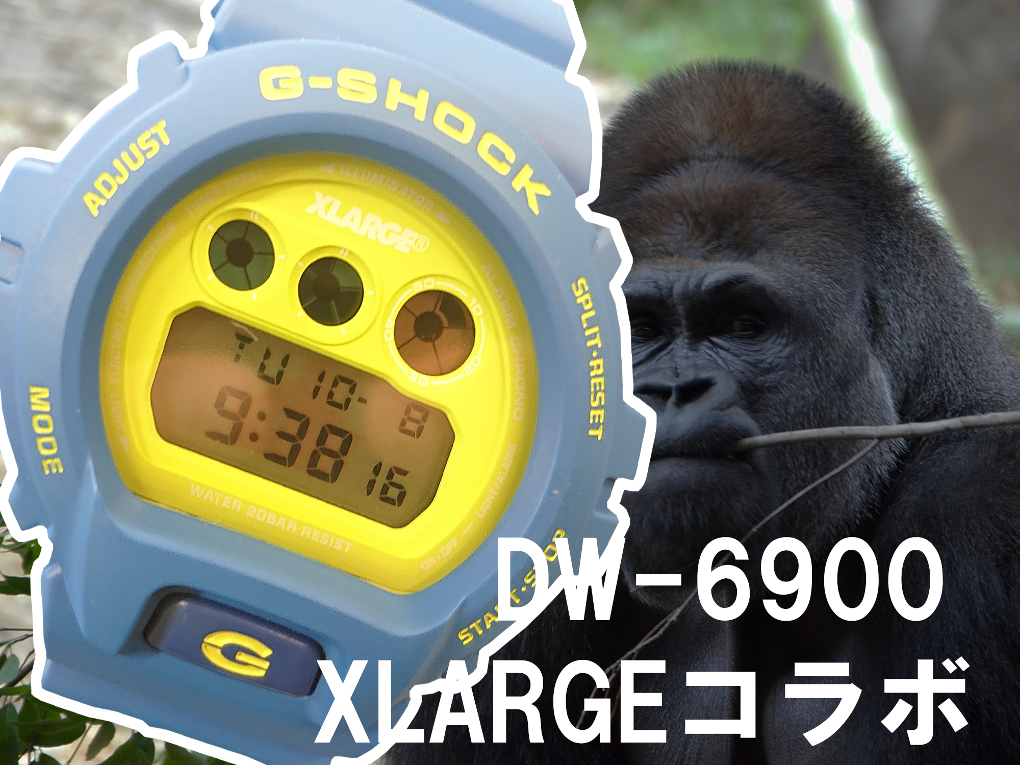 ウクライナ緊迫で G-SHOCK DW-6900FS【XLARGEコラボ】 | kyocanoco.co.jp