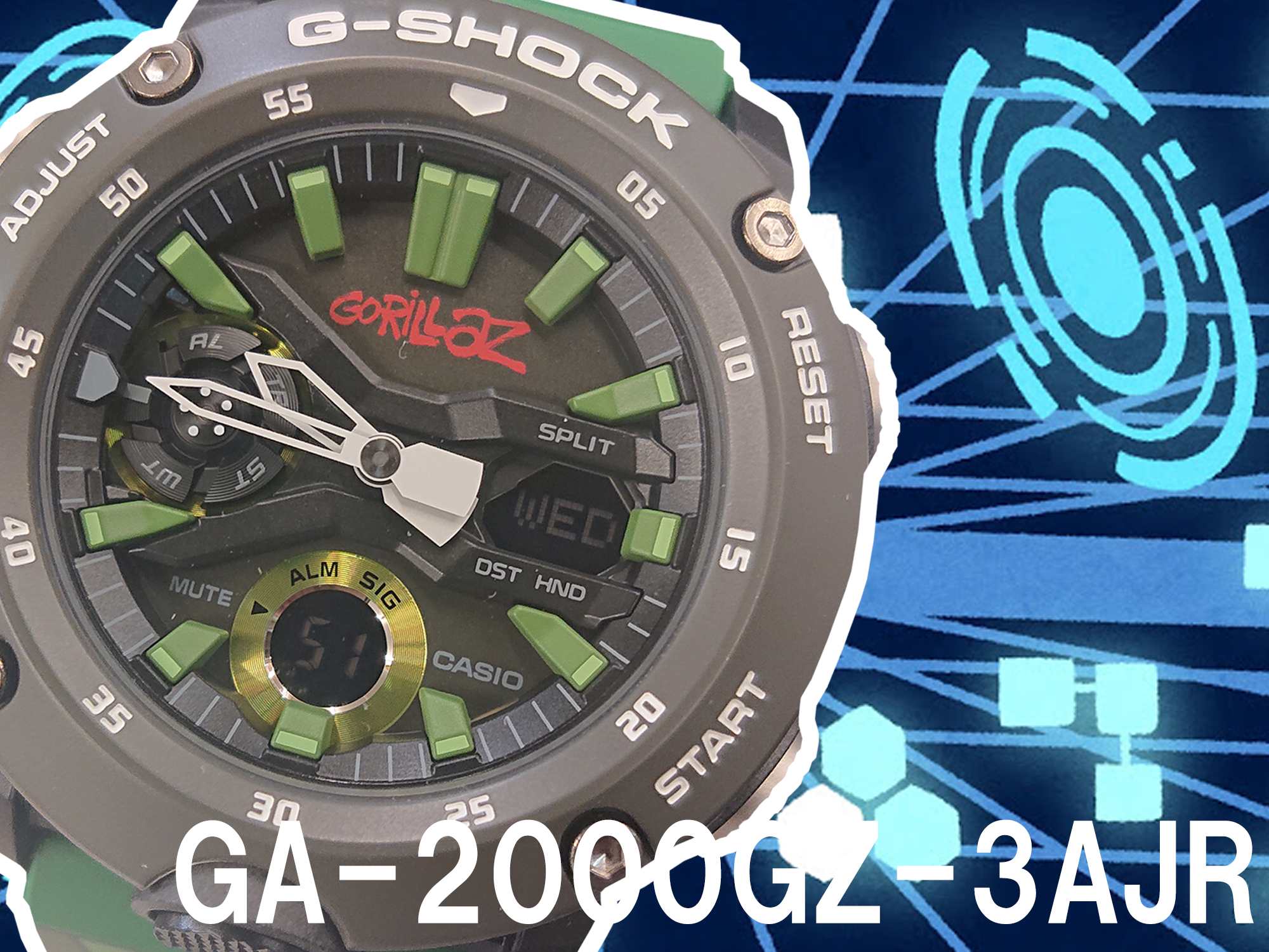 G-SHOCK買取実績】GA-2000GZ-3AJR Gorillazコラボ 買取価格8,000円 | G ...