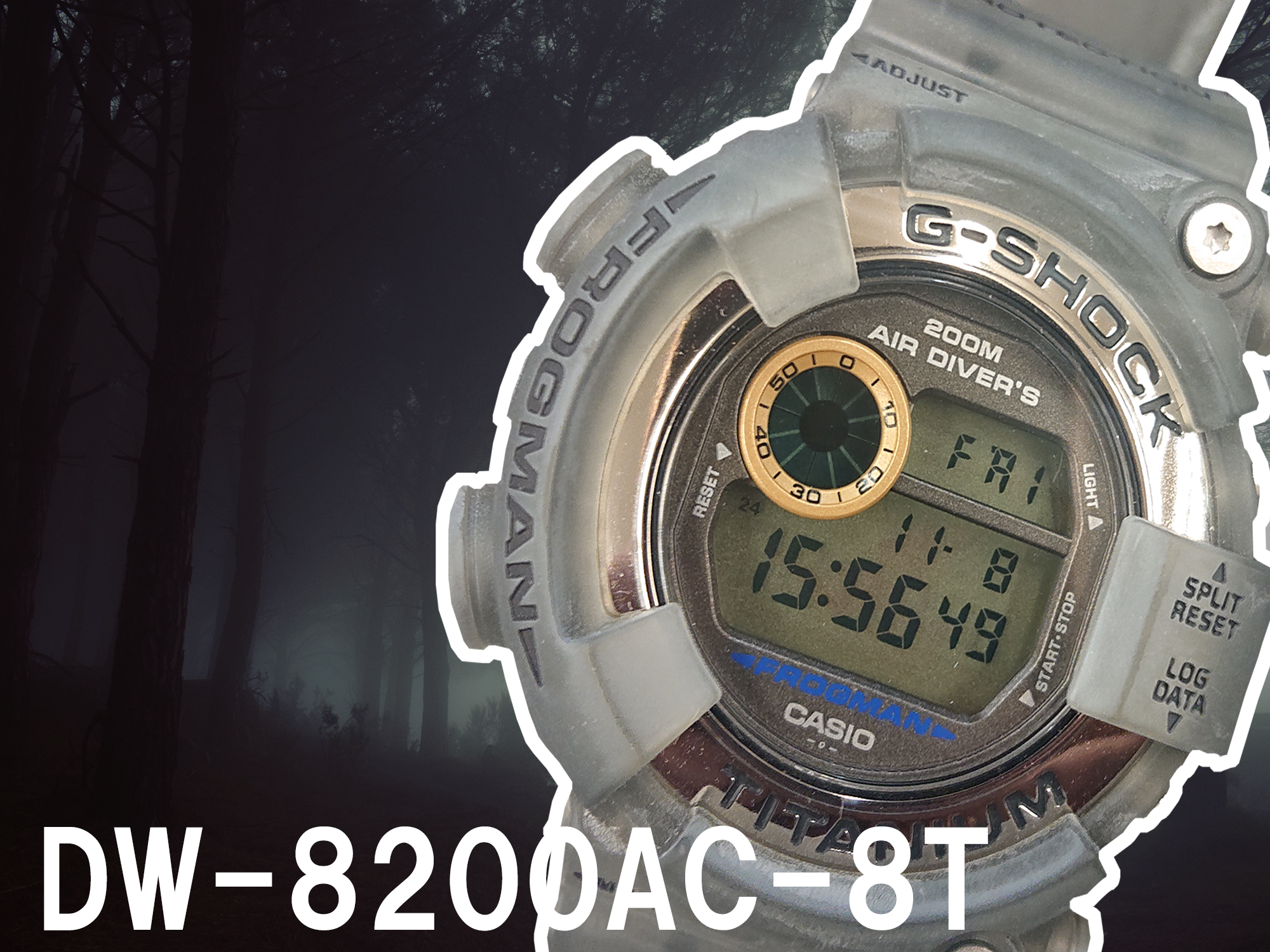 G-SHOCK買取実績】DW-8200AC-8T FROGMAN AMERICA'S CUP ニッポン