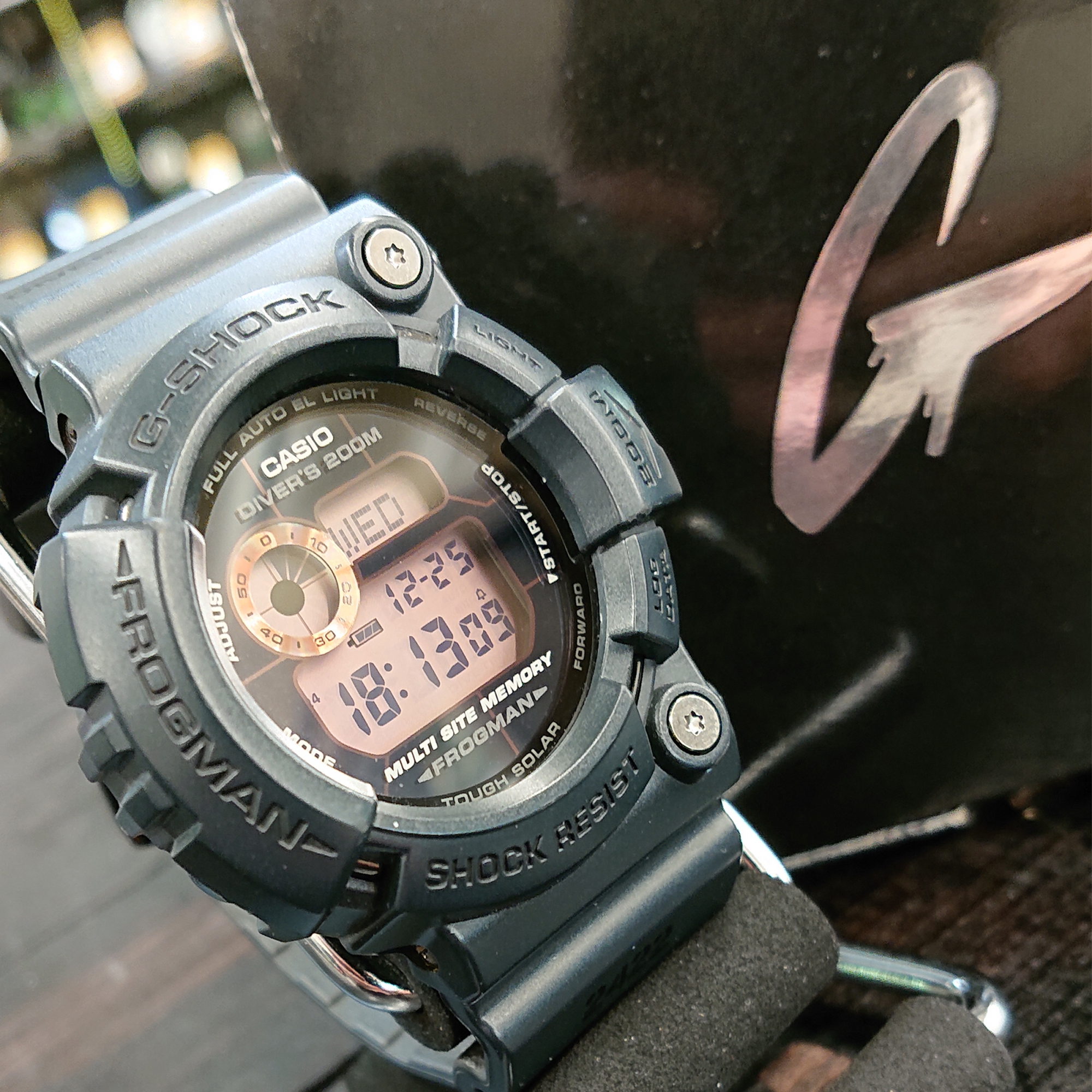 G-SHOCK買取実績】GW-200MS-1JF FROGMAN Men in Rusty Black 買取価格