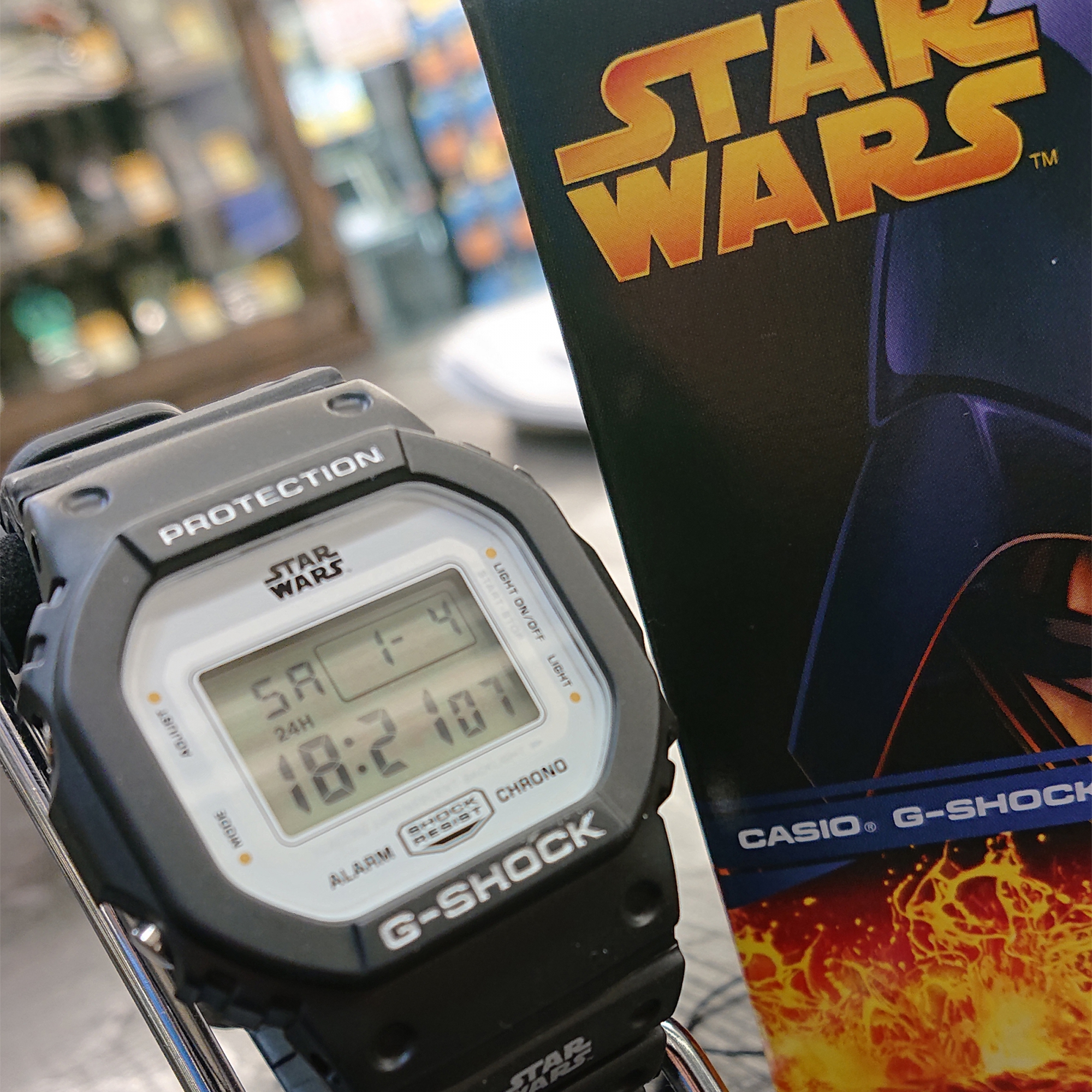 G-SHOCK買取実績】DW-5600VT STAR WARS コラボ ロゴバージョン 買取