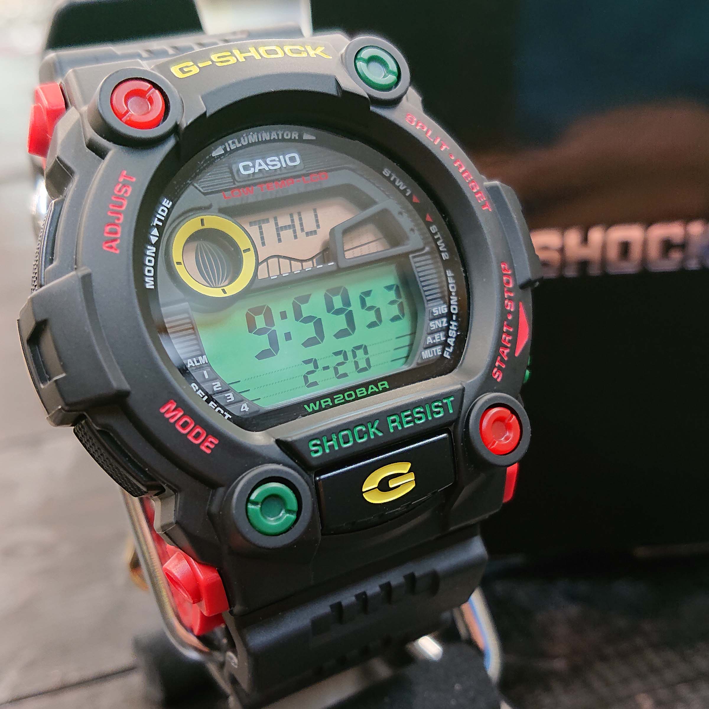 G-SHOCK買取実績】G-7900RF-1JF RASTAFARIAN 買取価格10,000円 ジーショック売るならG-BRIDGES | G- SHOCK買い取り専門店 G-BRIDGES