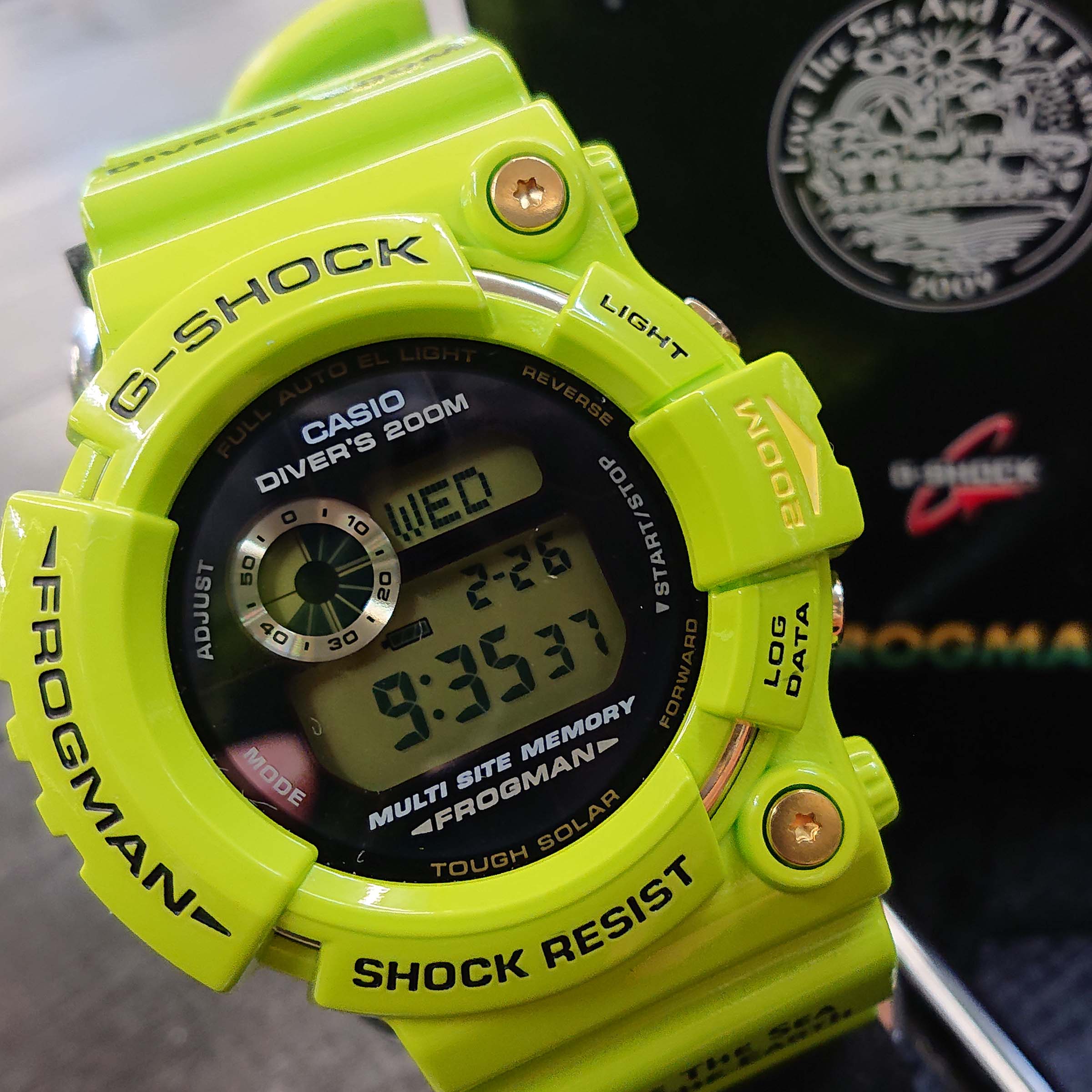 G-SHOCK買取実績】GW-200F-3JR FROGMAN イルクジ 2009年 買取
