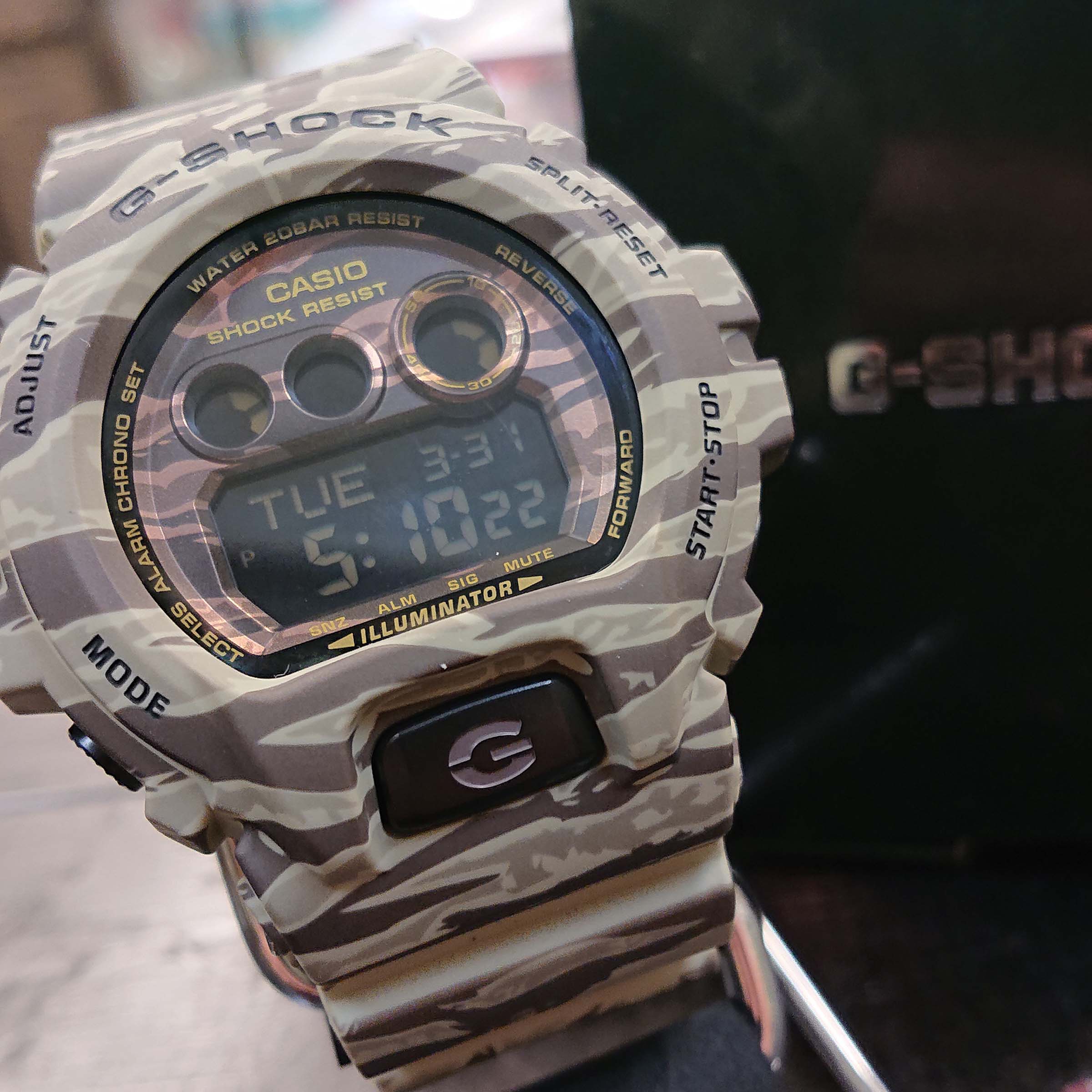 G-SHOCK買取実績】GD-X6900CM-5JR Camouflage Series 買取価格4,000円