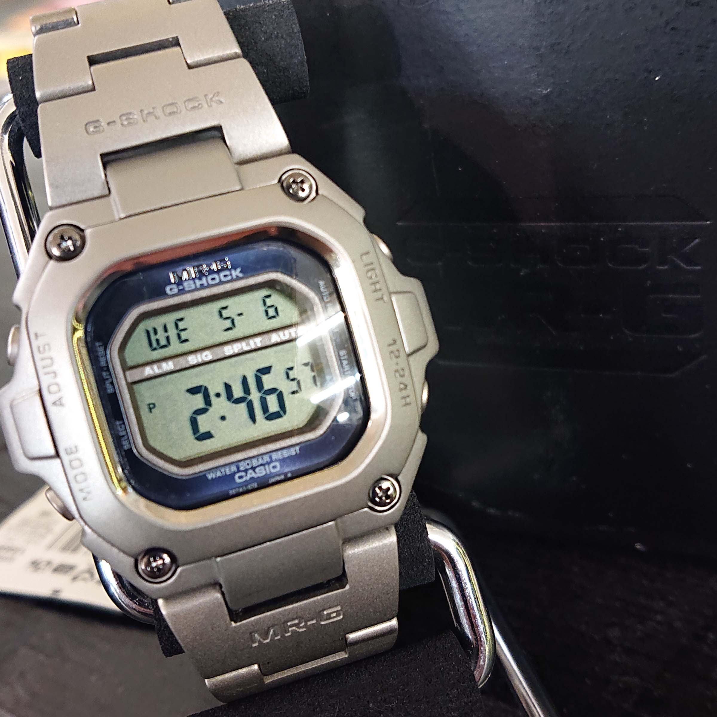 G-SHOCK買取実績】MRG-110TBN-2 MR-G BLUE NOTE ジーショック売るならG 