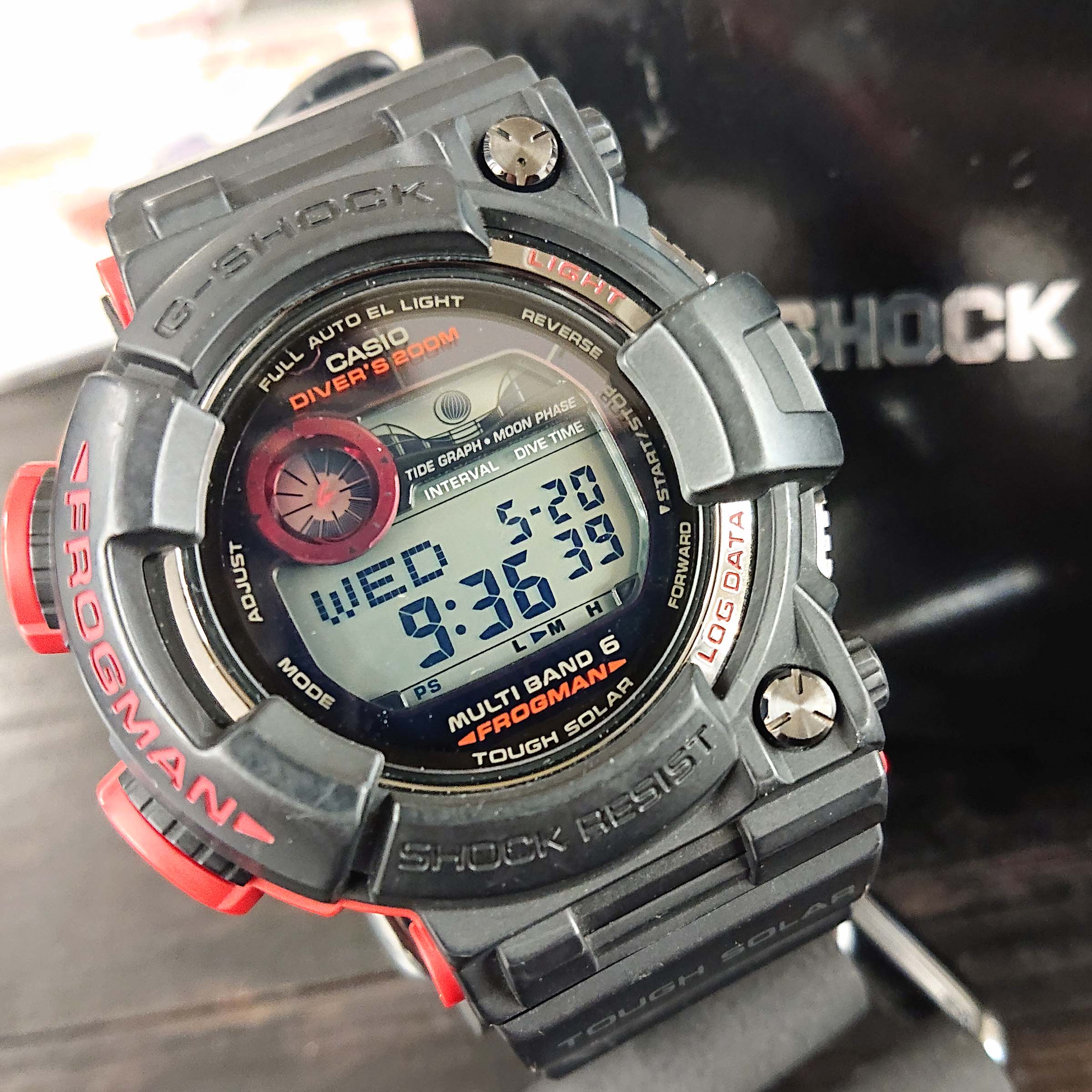 早いもの勝ち】生産終了 G-SHOCK GWF-D1000-1 フロッグマン - 時計