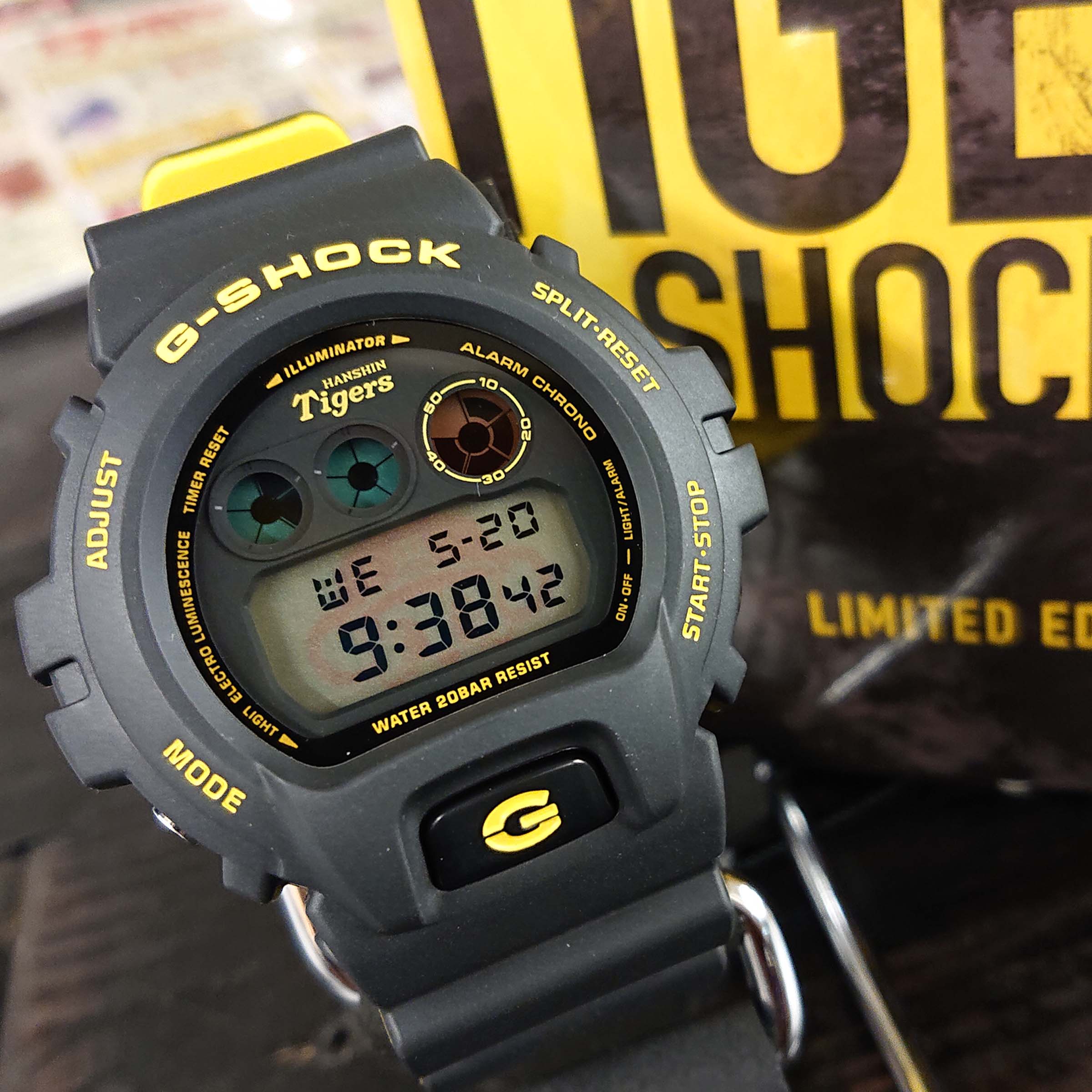 G-SHOCK買取実績】DW-6900TG-1JR 阪神タイガース 2019年 ジーショック