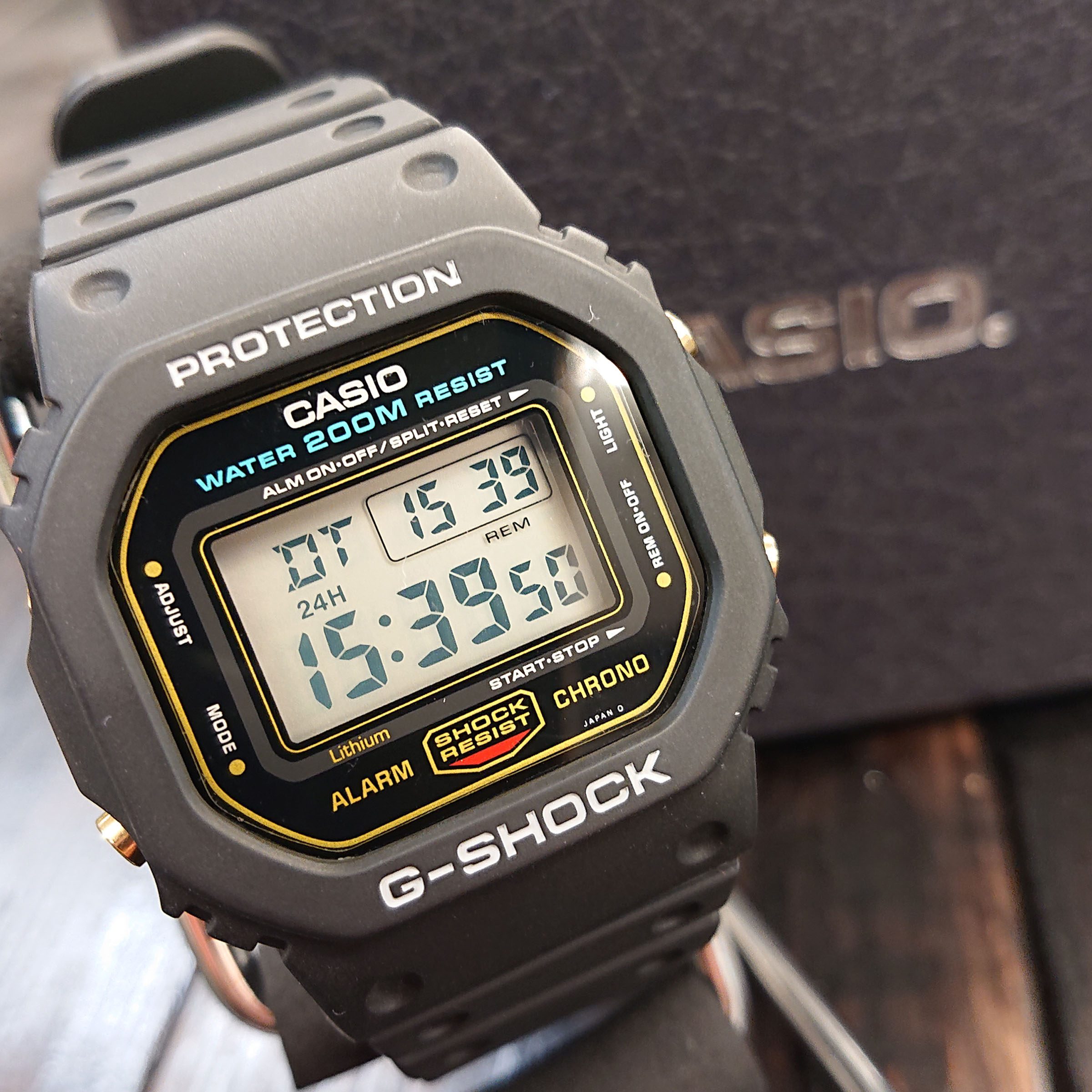 CASIO G-SHOCK 真正スピードモデル DW-5600C-1V - 腕時計(デジタル)