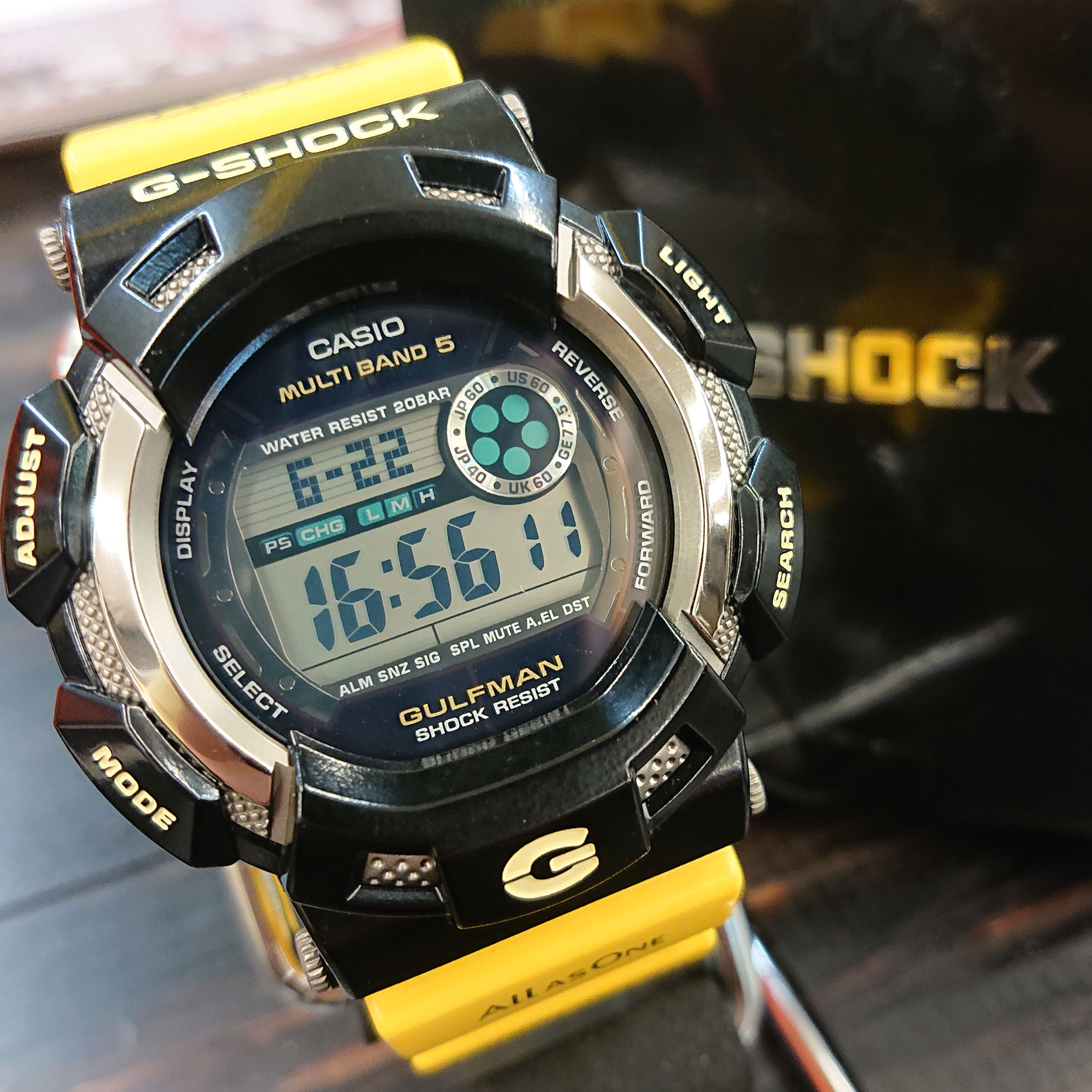 G-SHOCK買取実績】GW-9102K-1JR GULFMAN イルカクジラ会議 2009年 ジー