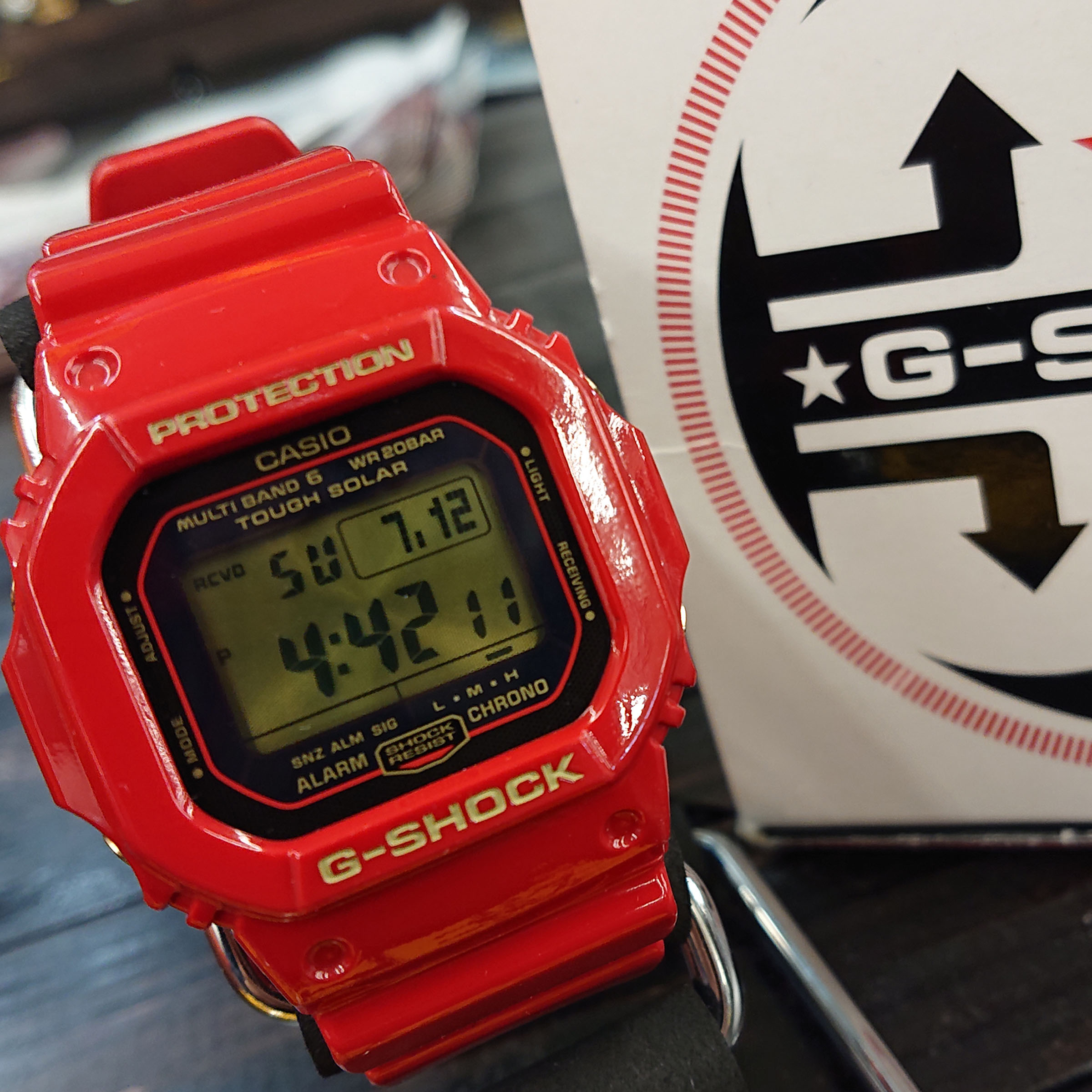 CASIO AKIRA×G-SHOCK 30周年記念限定モデル 時計と缶のみ