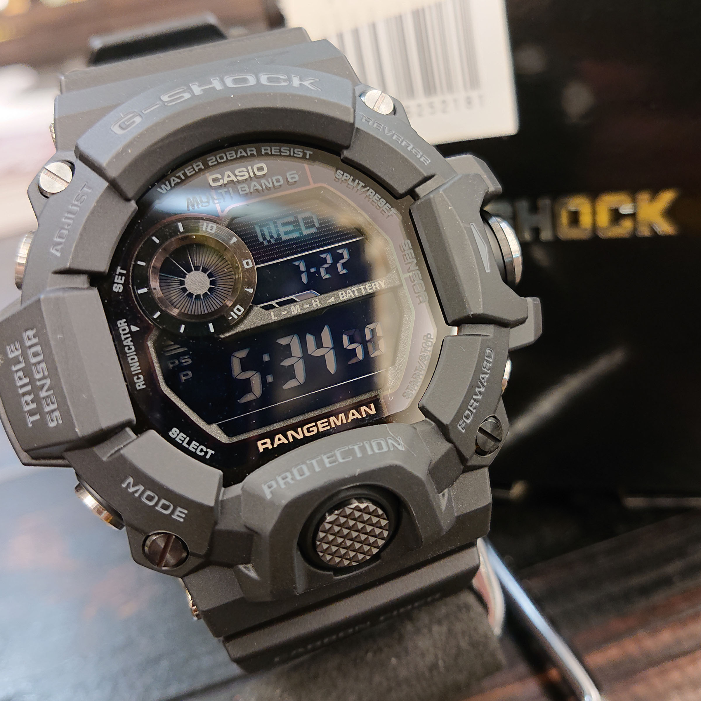 即納可能g-shock gw-9400J レンジマン 時計