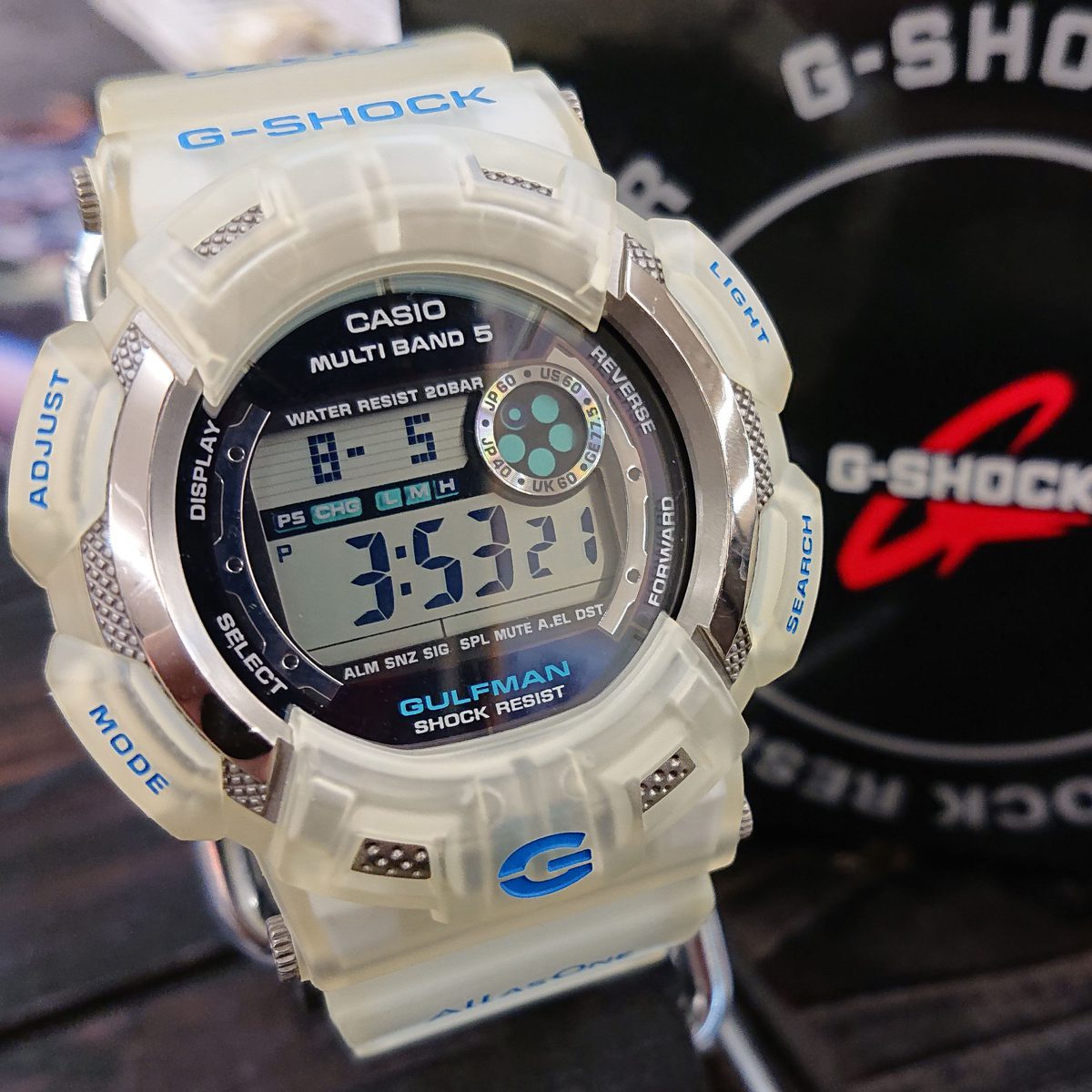 G-SHOCK イルカクジラ G-9101K-7DR 国内では販売 icqn.de