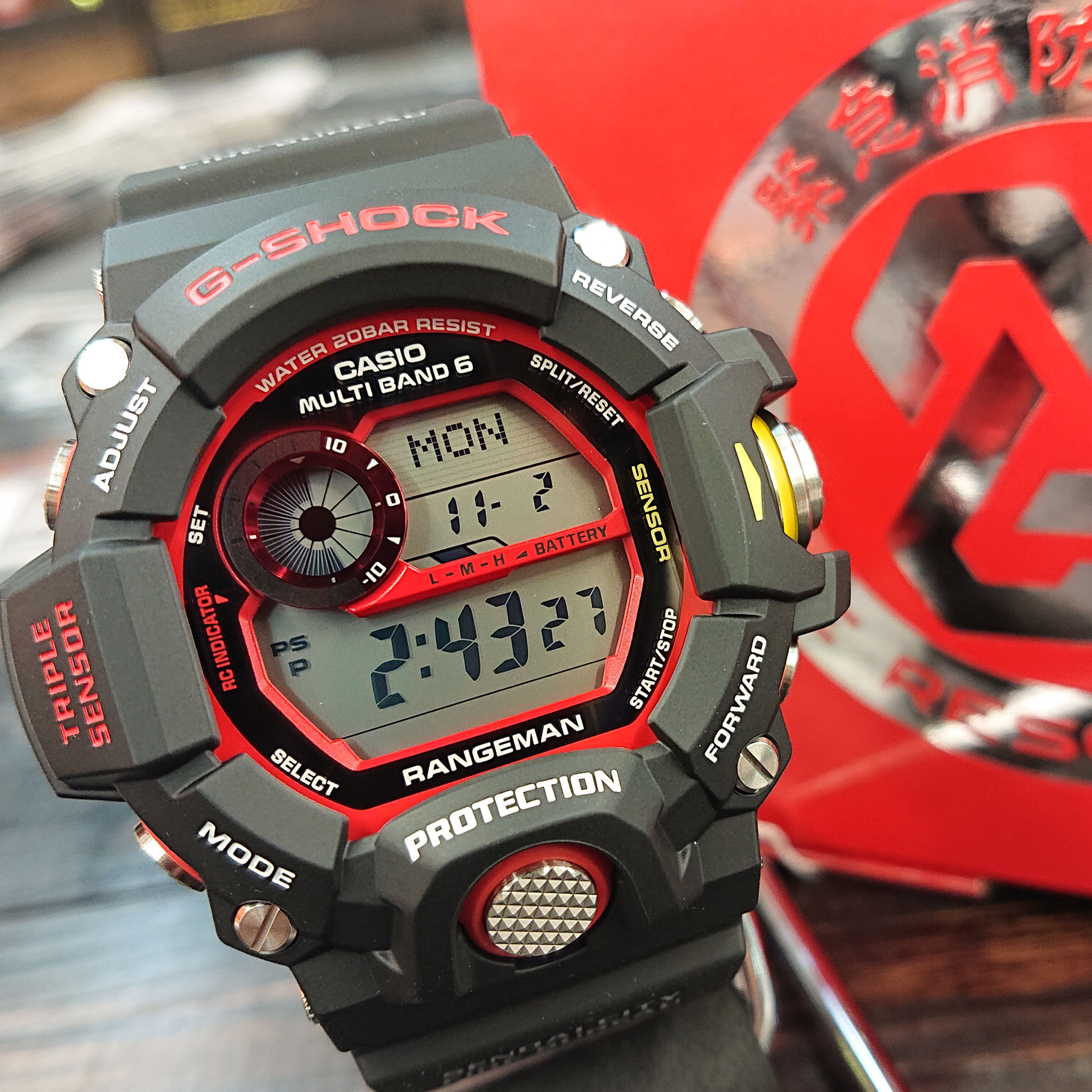 G-SHOCK GW-9400NFST-1AJR 緊急消防援助隊 コラボ | myglobaltax.com