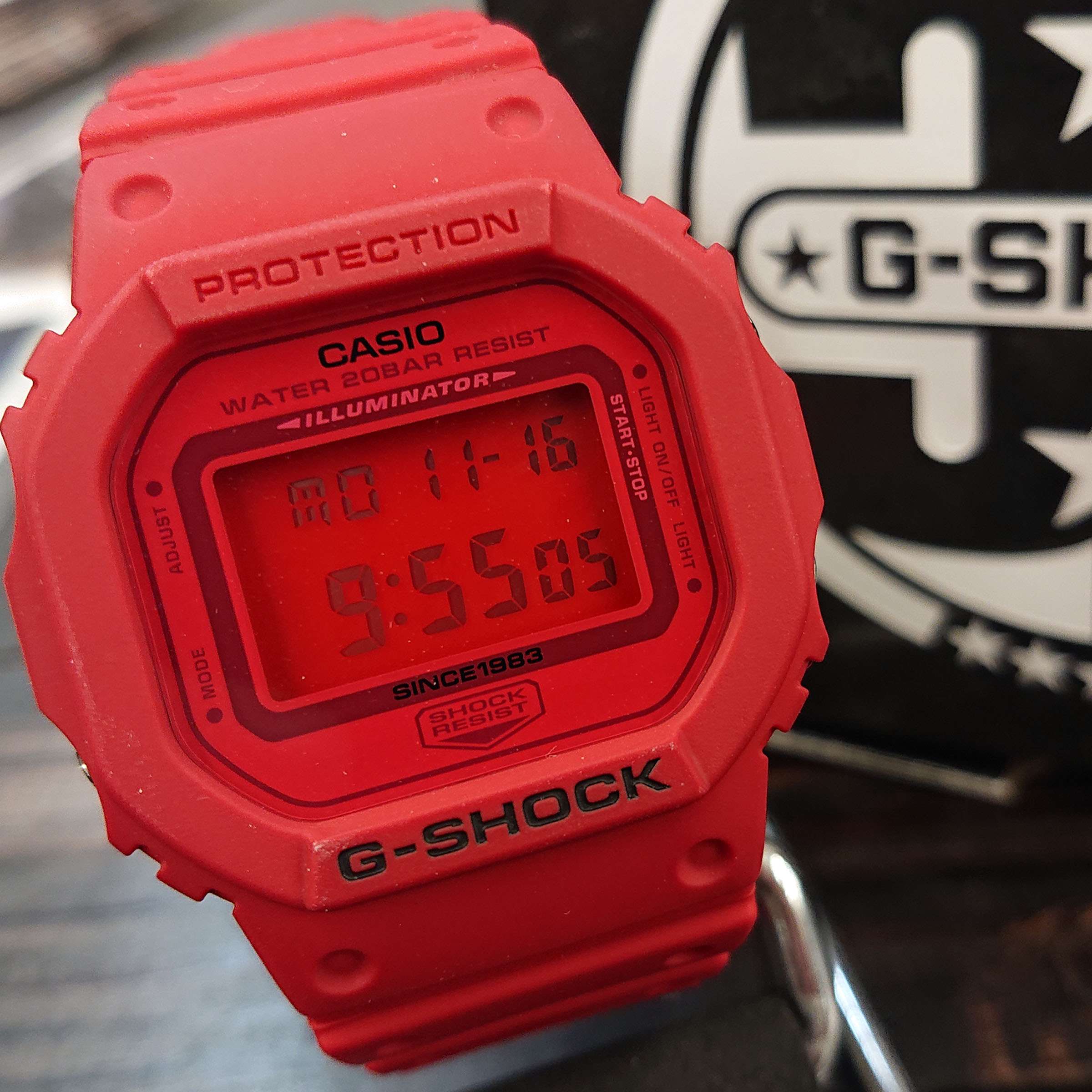 G-SHOCK買取実績】DW-5635C-4JR RED OUT 35th Anniversary ジーショック売るならG-BRIDGES | G- SHOCK買い取り専門店 G-BRIDGES