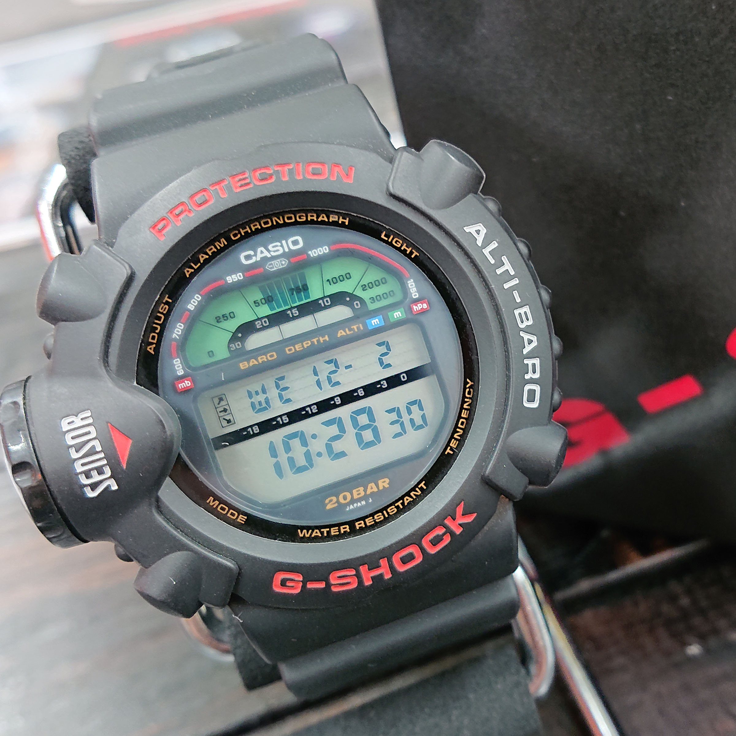 CASIO G-SHOCK DW6500GJ-1A SKYFORCE 電池新品 X - Casio G-Shock DW6500 Skyforce DW-6500J-1A Digital Rare