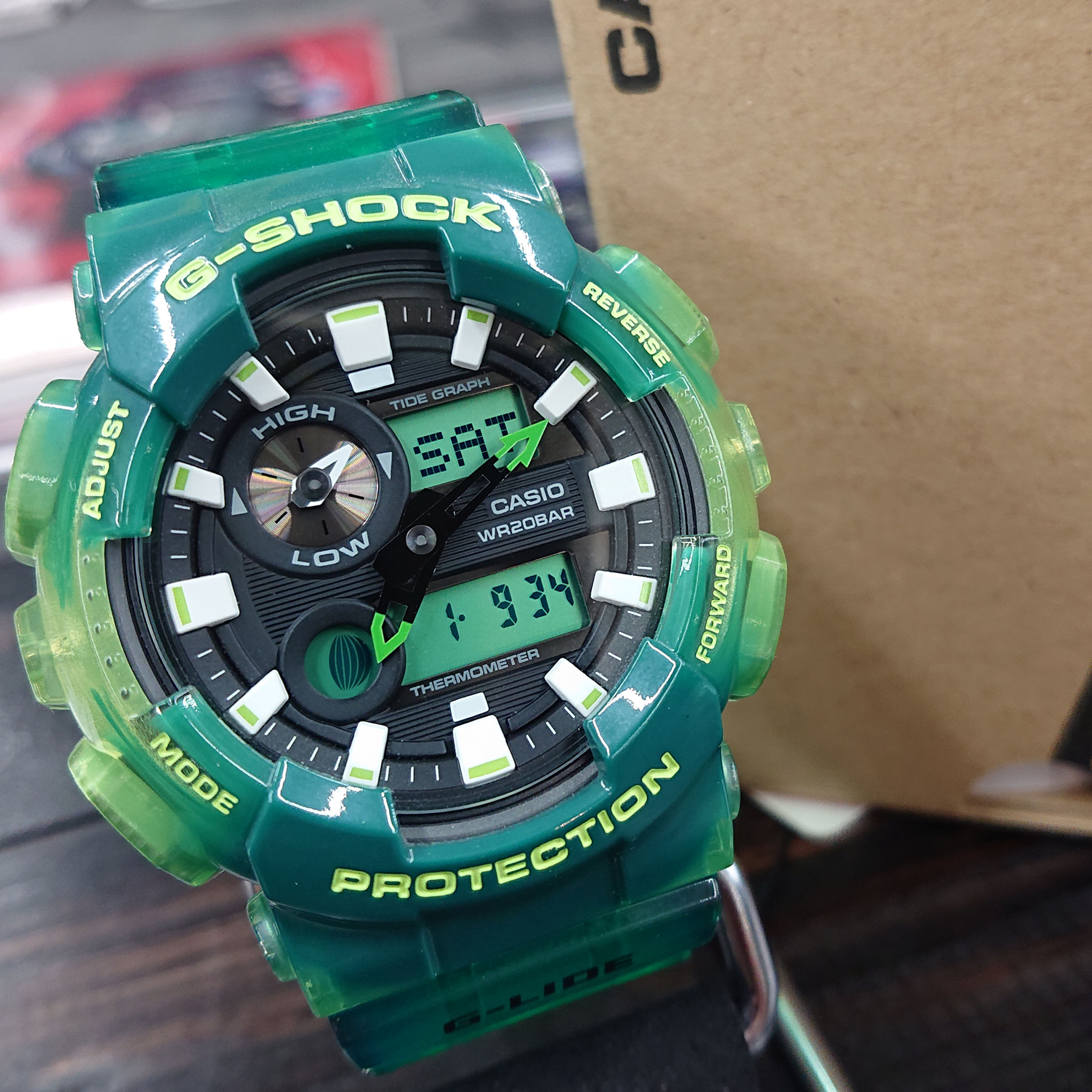 G-SHOCK買取実績】GAX-100MSA G-LIDE 買取金額：～4,000円 ジー