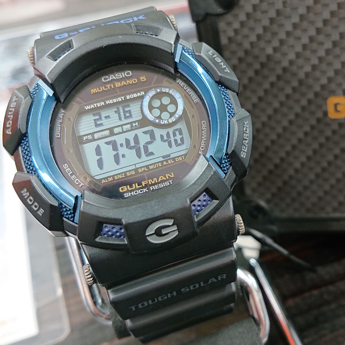 時計G-SHOCK GULFMAN ガルフマン 25周年記念モデル - 腕時計(デジタル)