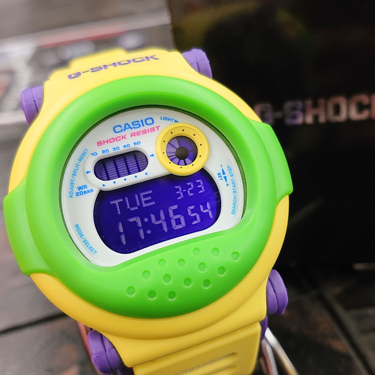 G-SHOCK買取実績】G-001HC Hyper Colors ジーショック売るならG