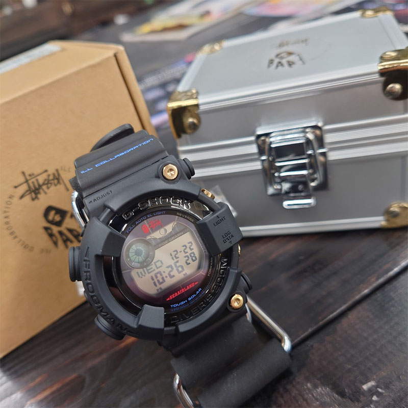 FROGMAN Stussy×BAPE コラボモデル | G-SHOCK買い取り専門店 G