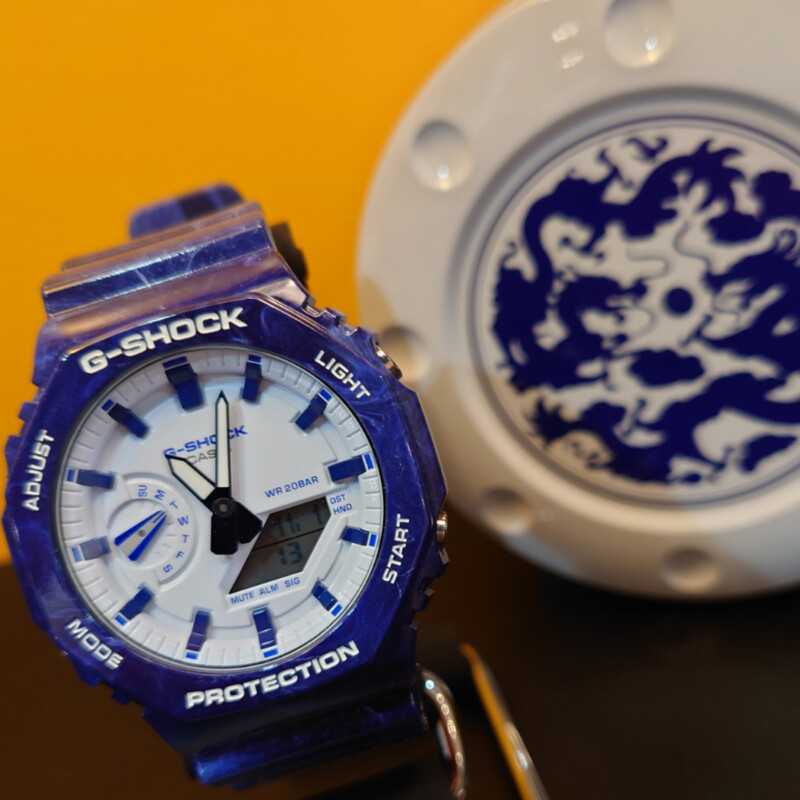 GA-2100 青花デザインモデル | G-SHOCK買い取り専門店 G-BRIDGES