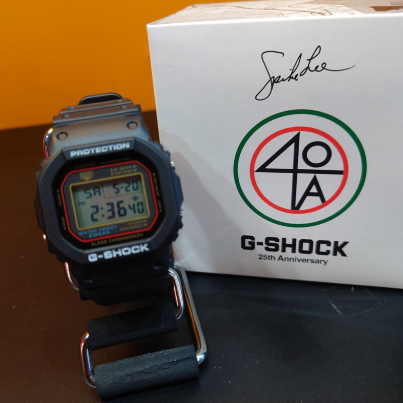 G-SHOCK/オリジン/コラボ/別注/スパイクリー/限定/DW-5000/良品 - 時計